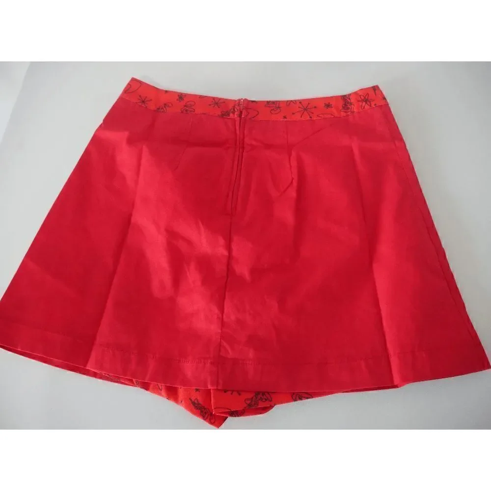 Unique Vintage Jetsons X Vintage Red Judy Print Hide & Seek Skort 3X